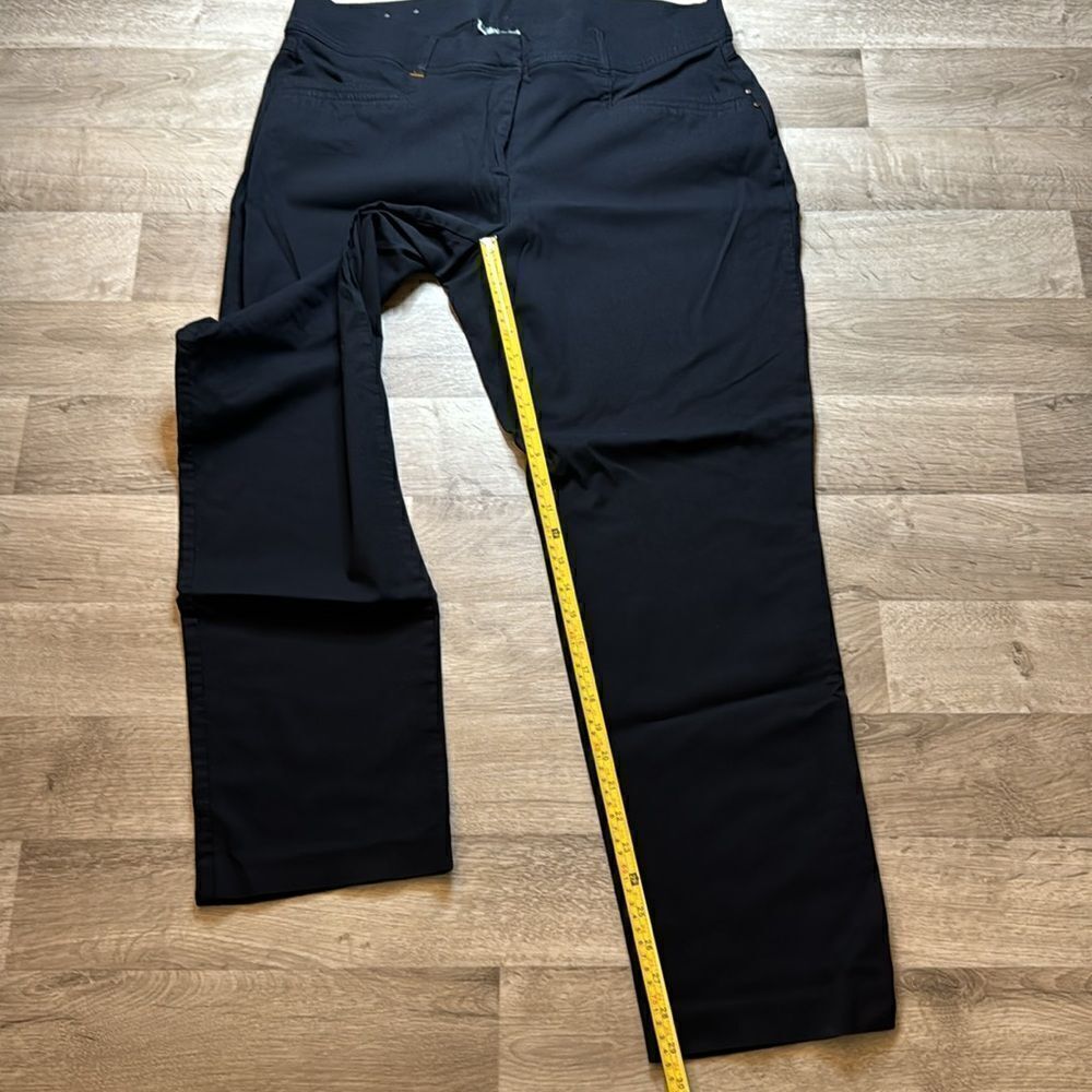 JM Collection Black Pants. Size 18. Very stretchy material. Really comfortable! - Picture 5 of 8